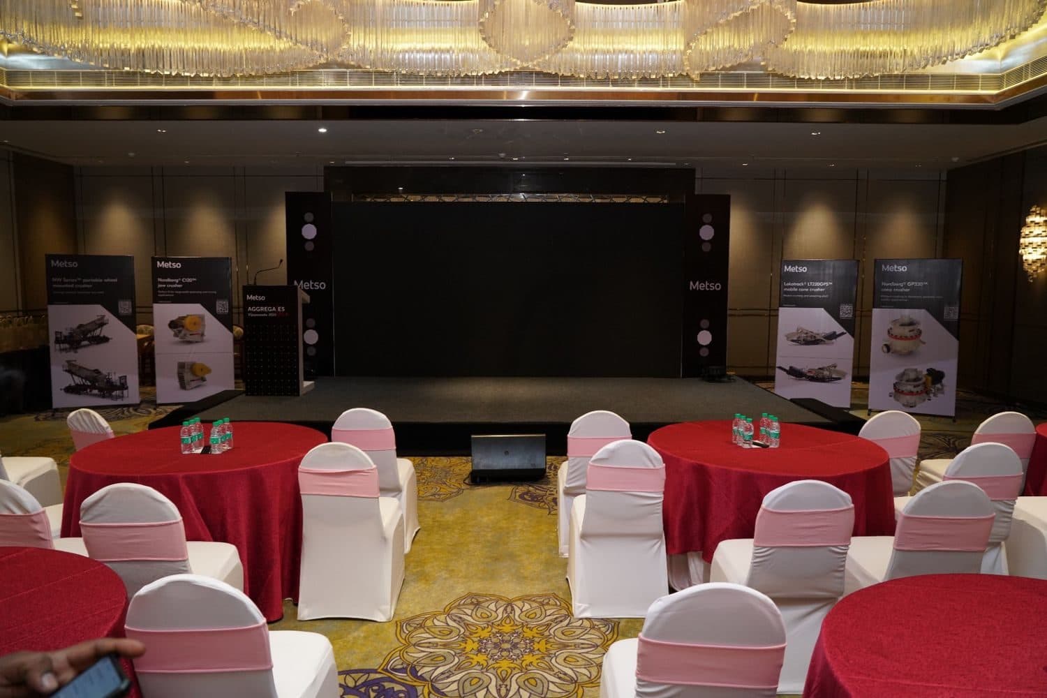 A BrandM corporate event
